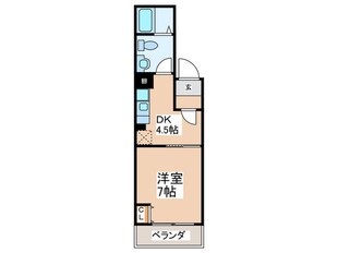 長本ビル　Ⅰの物件間取画像